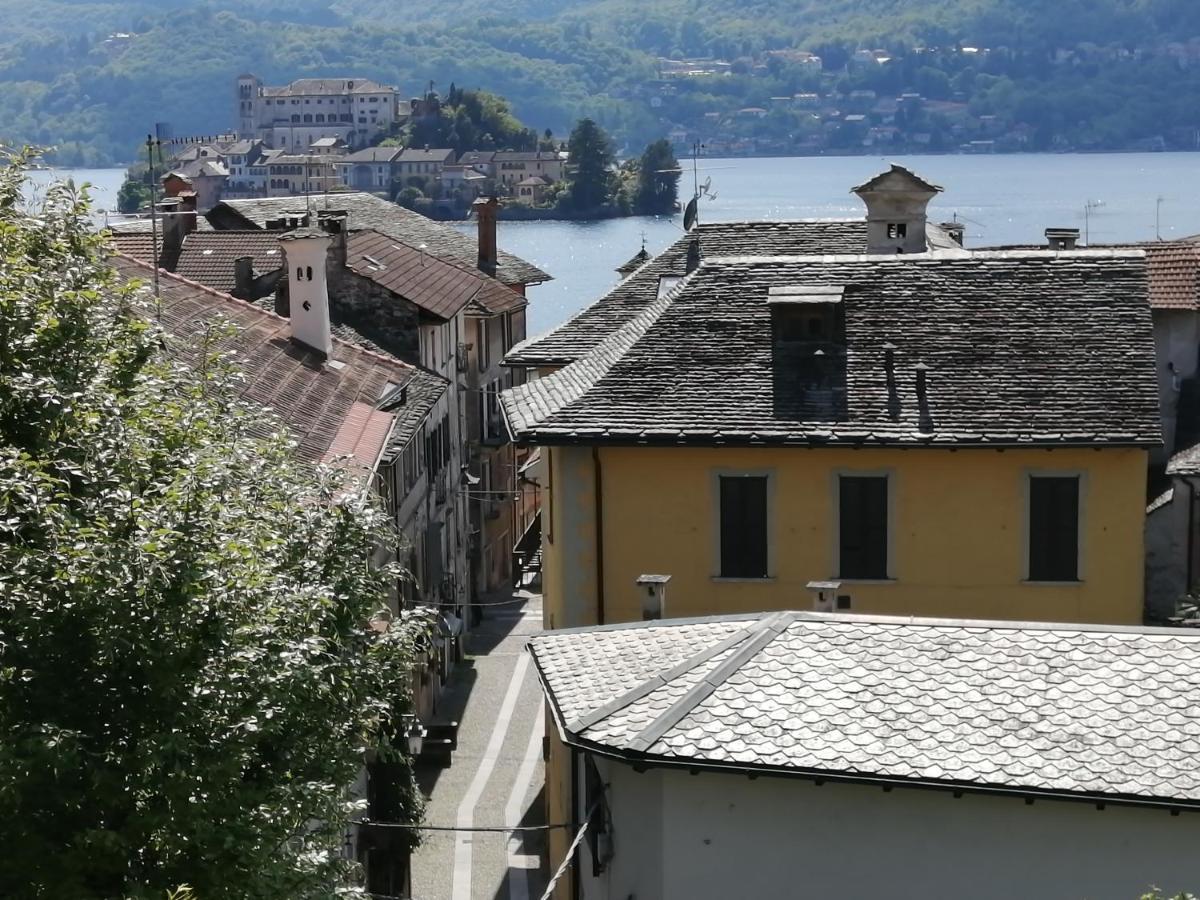 Il Sasso Appartamento Orta San Giulio Bagian luar foto