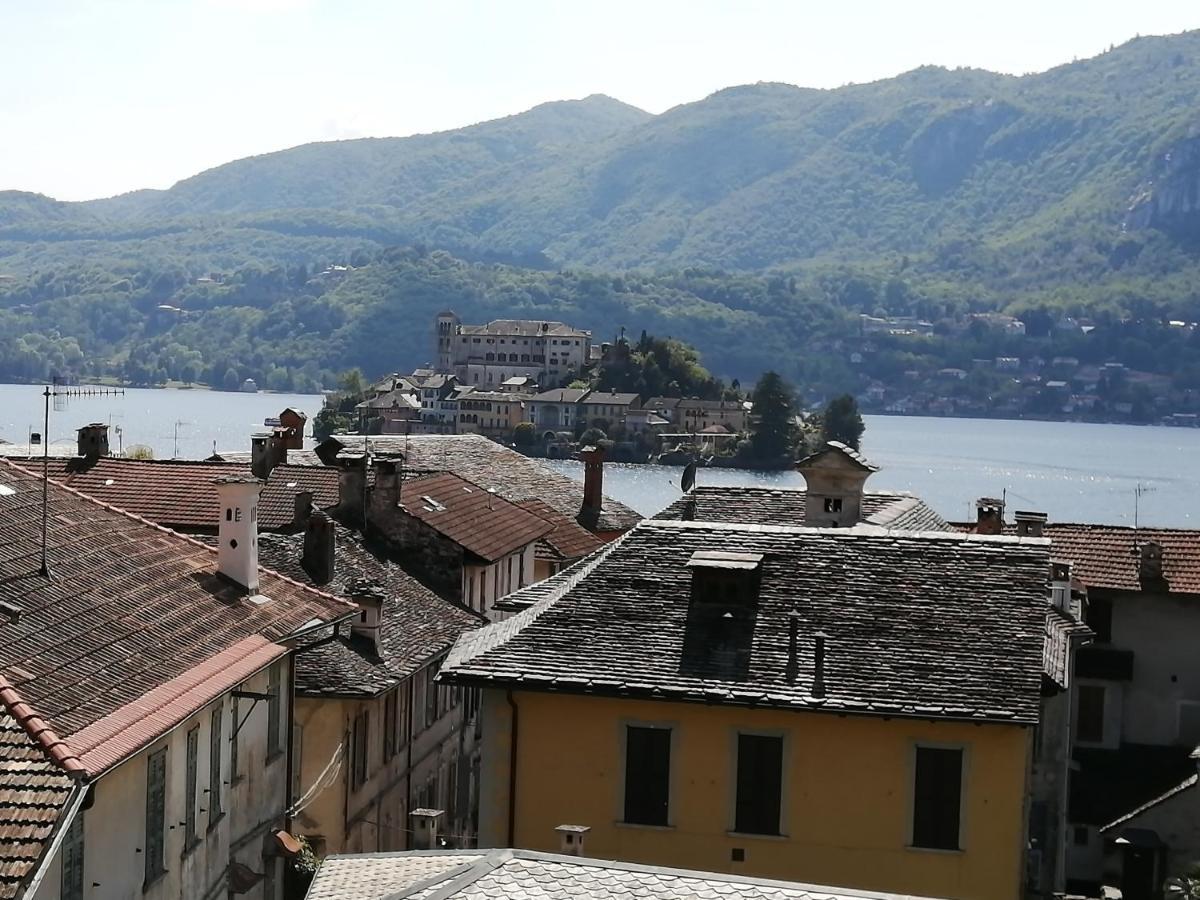Il Sasso Appartamento Orta San Giulio Bagian luar foto
